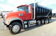 2013 Mack GU713 Quad Axle Dump Truck